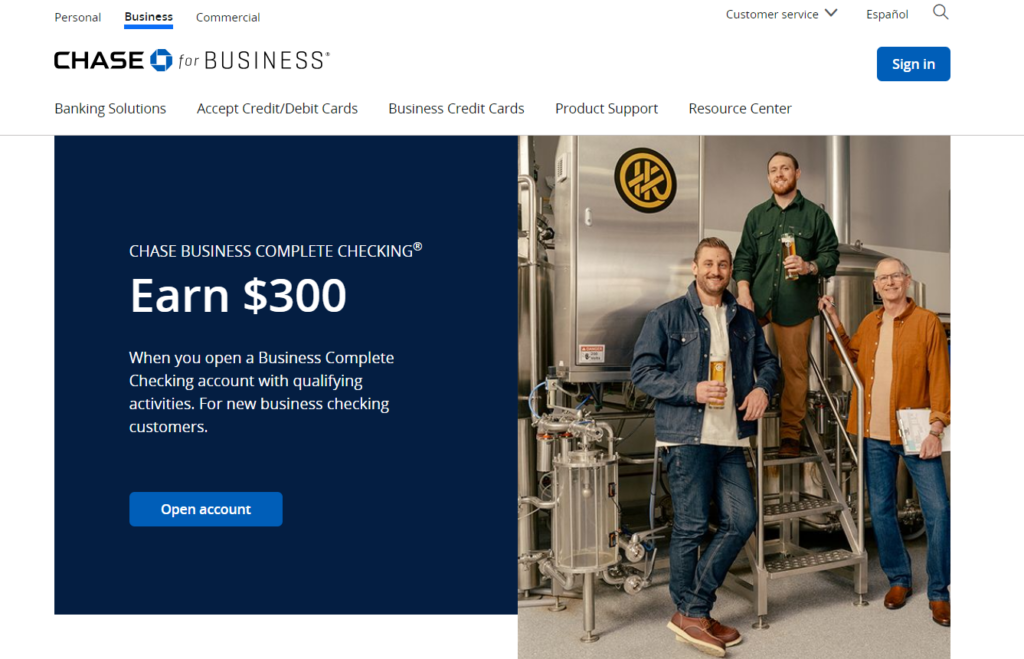 Chase Bank Business Complete Banking℠